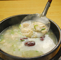 サムゲタン風のおかゆ