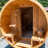 天川村唯一のバレルサウナが楽しめる！