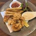 料理メニュー写真&nbsp;鶏とごぼうの唐揚げ