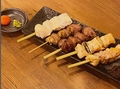 料理メニュー写真 宮崎県産地鶏の焼き鳥