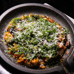 旨味凝縮ポックンパ！あぐー豚の脂が溶け合う絶品飯！の写真