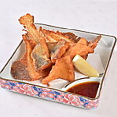 姿カレイの唐揚げ
