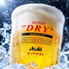 生ビール　(アサヒスーパードライ）