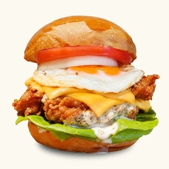 チーズ＆エッグチキンバーガー