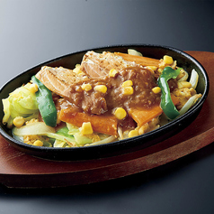 ぶつ切りサーモンのちゃんちゃん焼き