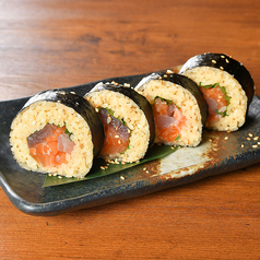 海鮮ユッケ巻き