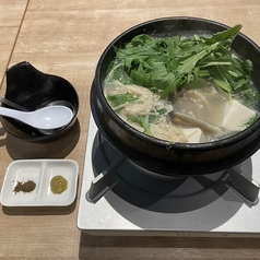 大はまぐりの酒蒸し鍋