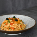 料理メニュー写真 いくら、雲丹、キャビアの贅沢クリームソース“スパゲティーニ”