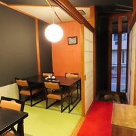 肩肘張らずに過ごせる落ち着いた雰囲気のお店♪