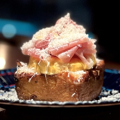 セイボリーフレンチトースト【フランス産生ハム＆パルミジャーノ・レッジャーノ】のワンプレートランチ