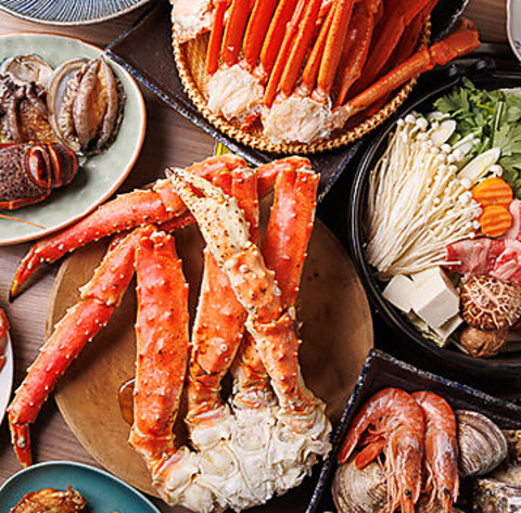 ずわい・たらば蟹×知多牛のすき焼きの贅沢共演！食べ放題＆飲み放題で心ゆくまで堪能