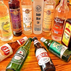 ドリンクも多数あります！！ハノイや３３３。ライム茶なども♪の写真