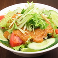 料理メニュー写真&nbsp;ニンタマドレッシングサラダ