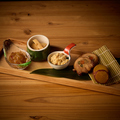 料理メニュー写真&nbsp;お通し五種盛り+焼き味噌