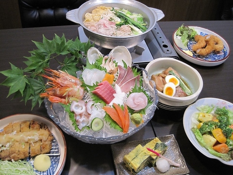 ちゃんこも食べれる海鮮居酒屋