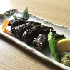 骨抜き手羽先黒焼き