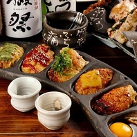 難波の自慢の逸品。旨味＋甘みがジュワ～♪特製つくね！