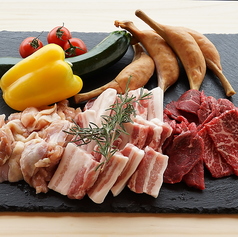 神戸ワイナリーBBQ KOBE WESTのコース写真