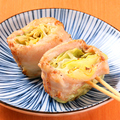 料理メニュー写真&nbsp;肉巻レタス串