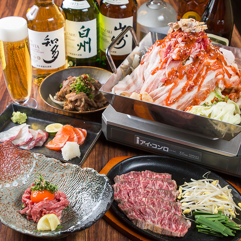 大阪福島駅スグ！秘伝のタレで味わう絶品ちりとり鍋と、厳選牛を楽しむ隠れ家。