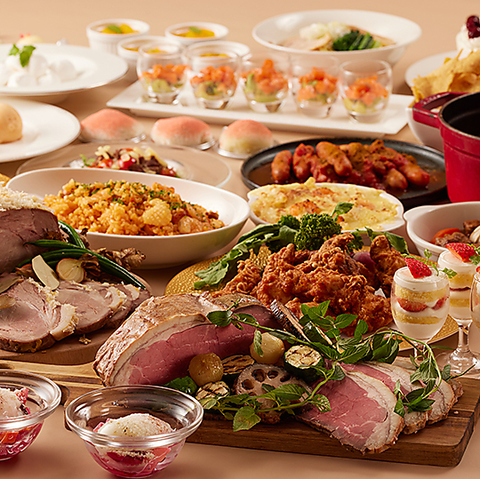 ホテルシェフとパティシエが腕を振るう、ランチ＆スイーツブッフェ（画像はイメージ）