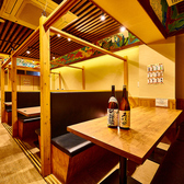 エリア最大規模の大宴会場を完備！皆様お顔を見渡すことができ一体感のあるご宴会が可能！広々とした造りとなっておりますので宴会途中のご移動もスムーズ！お勤め先での飲み会や宴会、女子会,合コン,接待にも◎【新宿／居酒屋／個室／飲み放題／宴会／大人数／食べ放題／宴会/飲み会／誕生日】