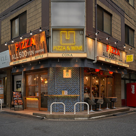 お洒落な店内でお食事を◎