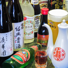 中華料理に合うお酒をご用意◎