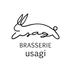 BRASSERIE usagi ブラッスリー ウサギのロゴ