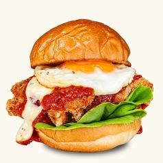 ヤンニョムチキンバーガー