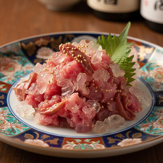 相性抜群　ネギトロ梅水晶