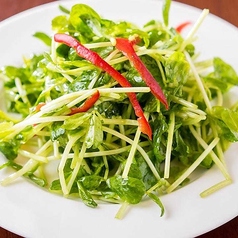 トウミョウの和え物