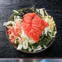 明太海苔チーズもんじゃ