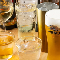 飲み放題プラスでお好きなドンクをお得に！