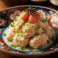 自家製明太子入りポテトサラダ