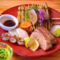 料理メニュー写真 刺身3種盛り合わせ　