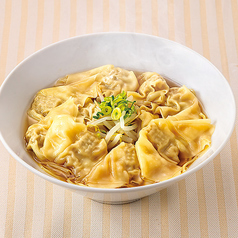 あっさり醤油のワンタン麺