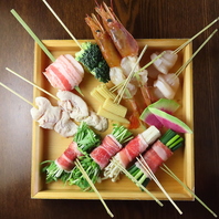 新たに串しゃぶしゃぶ登場