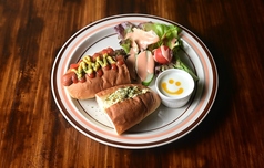 ホットドック&玉子サンドセット