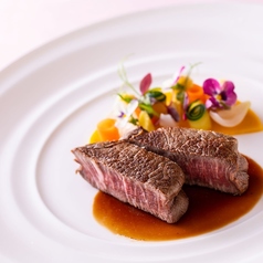 フレンチレストラン シエル アジュールのコース写真