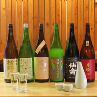 お得な日本酒飲み放題★80種の日本酒で最高のペアリング