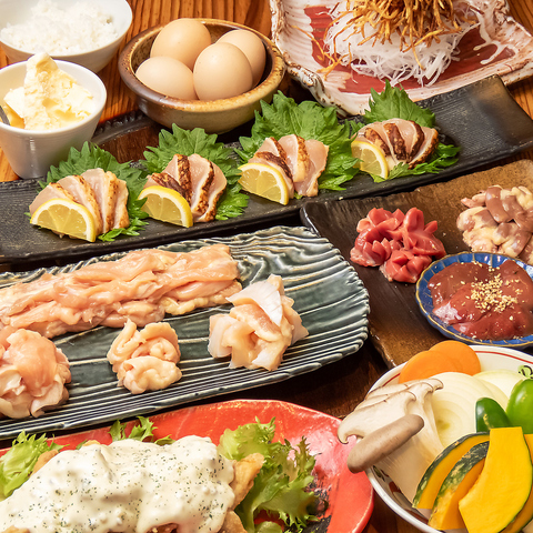 【元町駅徒歩2分】炭火焼きで味わう幻のみやざき地頭鶏！全国の厳選日本酒と堪能