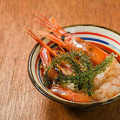 泡盛の酔っ払い海老