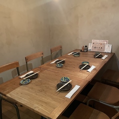 【完全個室席】2～6名様※テーブルと椅子の席です。