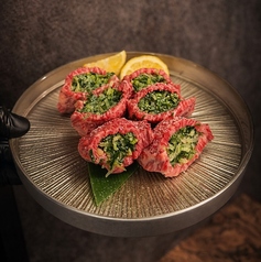 自慢の和牛を