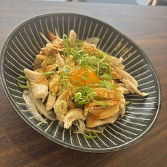 鶏ササミ ユッケ風