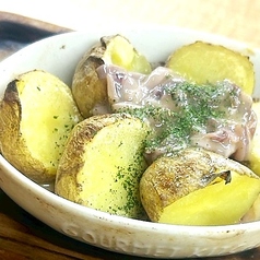 ★塩辛じゃがバター焼き