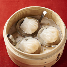 蒸し海老餃子 三個