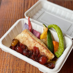 本日の鮮魚 その日のソース※こちらはご飯はついておりません