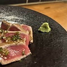 本マグロのレア炙り 醤油漬け